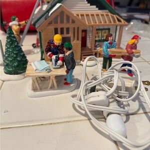 Dept 56 Snow Village Habitat for Humanity A home in the making 54979